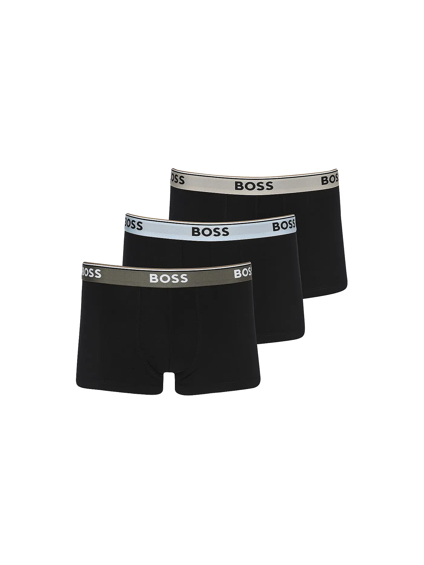 BOSS | Pants 3er Pkg. open miscellane | schwarz